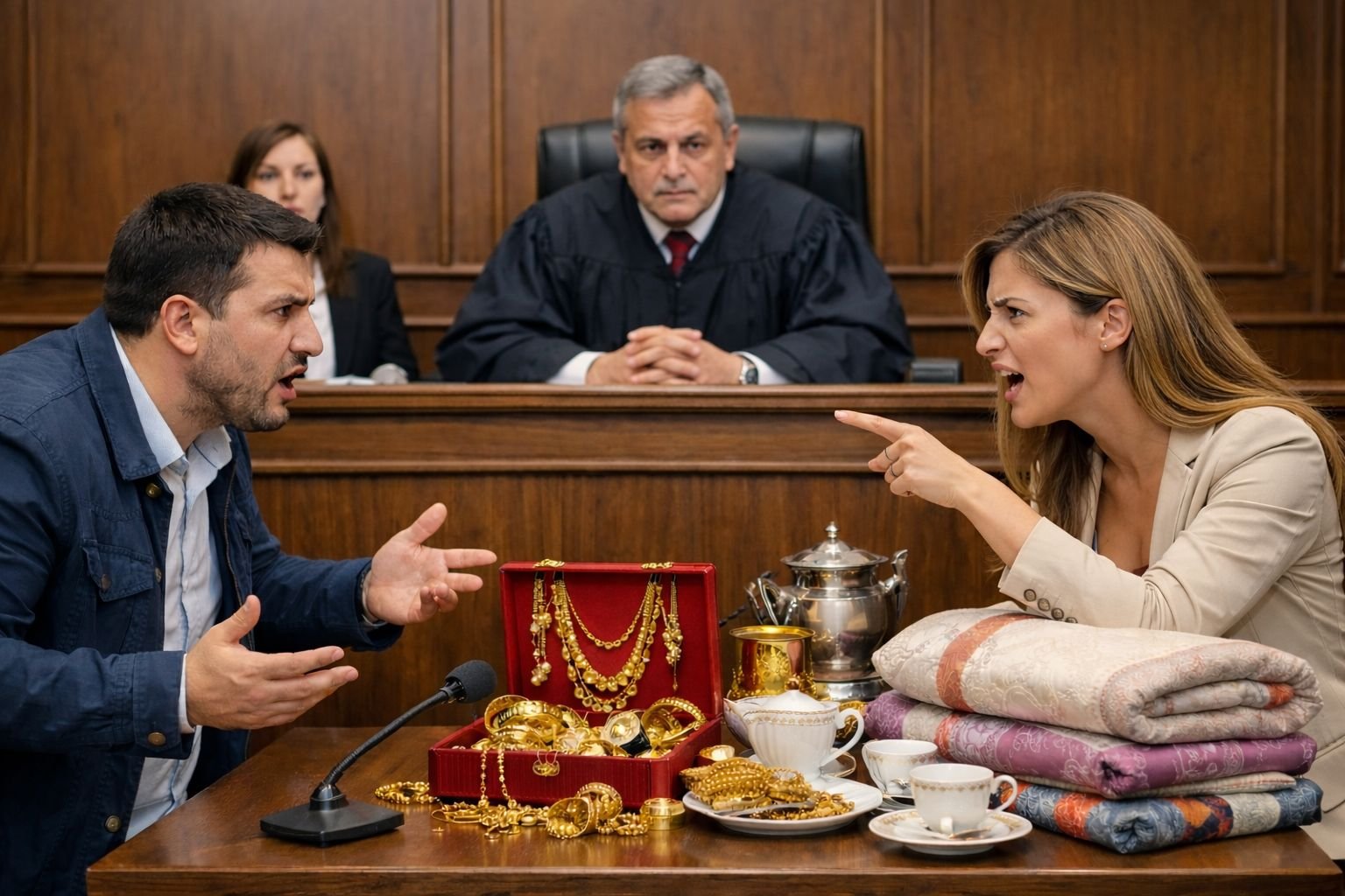 qızıl-zinət və cehiz əşyaları